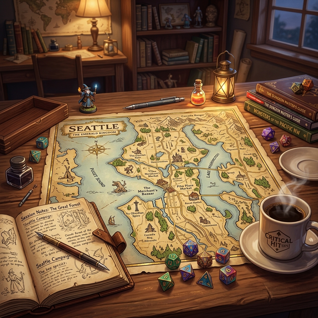 TTRPG Tourism: Why Seattle is the Ultimate Mecca for Tabletop RPGs