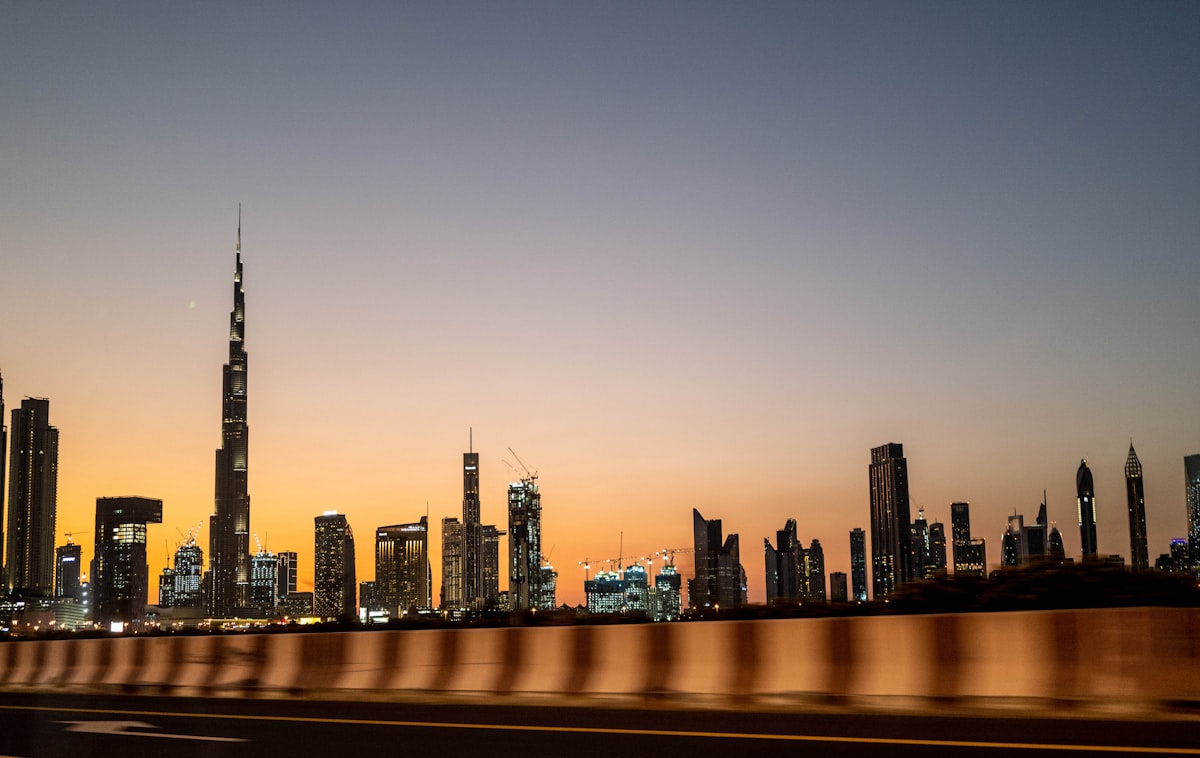 Dubai Burj Khalifa skyline